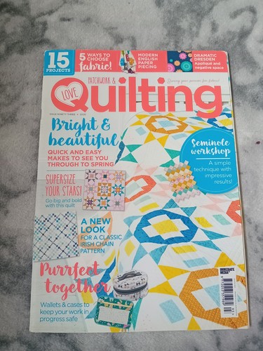 Love patchwork quilting - patchwork,
