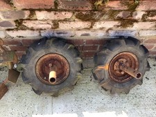 Merry tiller 400/8 wheels with tubes Rotavator rotovator