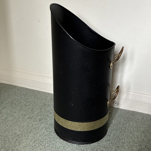 Black and brass - brass, coal