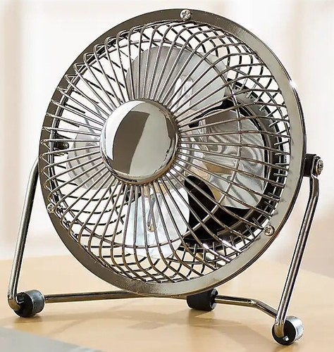 Desk fan cool pink - pink, blue