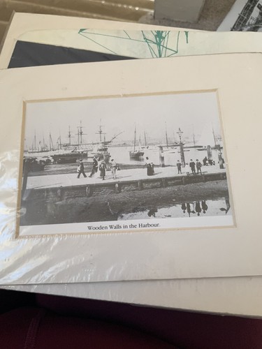 Hms victory naval print wooden - hms,