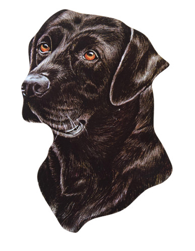 Black labrador magnet - labrador,