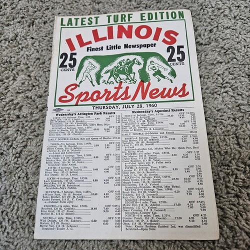Vintage 1960 illinois - vintage, sports
