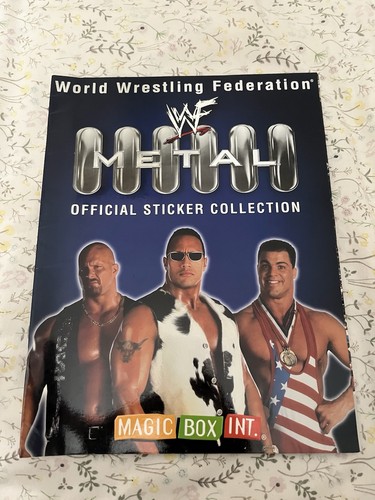 Wwf metal sticker - metal, album