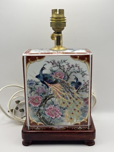 Oriental asian ceramic bedside - asian,