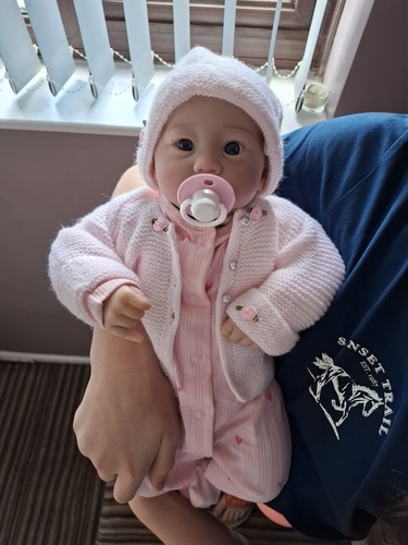 Reborn baby girl doll weighted - reborn,