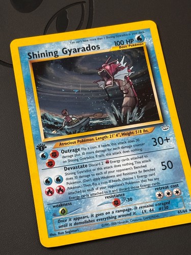 Shining gyrados neo - mp,