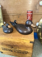 Antique clay  duck  Decoys