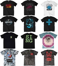 Official Ed Sheeran T Shirt Equals Divide Bad Habits New Unisex