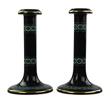 A Pair Of Antique Jackfield