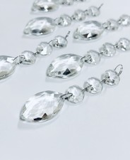 Pack Of 4 Crystal OVAL