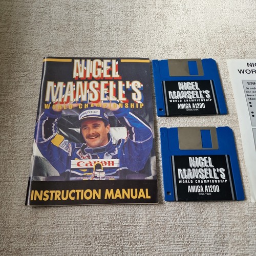 Amiga 1200 nigel mansell - nigel, mansell's
