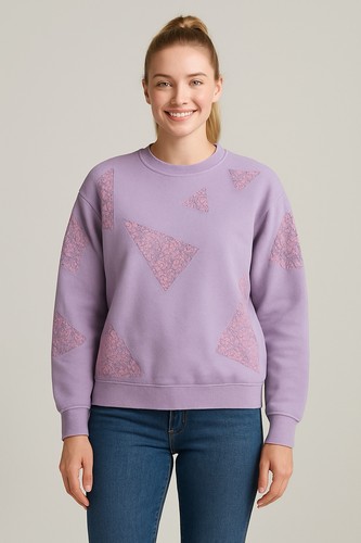 Upcycled clothing sweatshirt - upcycled,