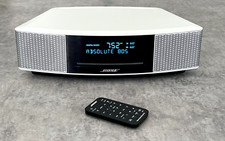 BOSE WAVE MUSIC SYSTEM IV 4 CD DAB RADIO ALARM CLOCK ARCTIC WHITE