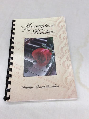 Vintage cookbook spiral durham - cookbook,