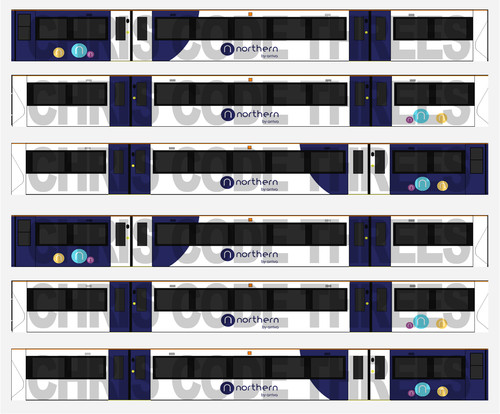 Adhesive vinyl class 170 decal - class,