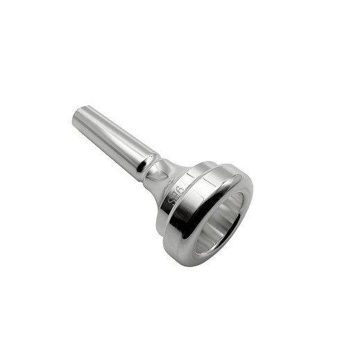 Silver plated trombone - silver,