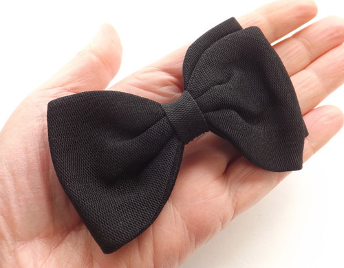 Vintage 1950s black pique - ,