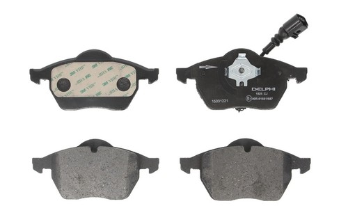 Brake pads set front right - front,