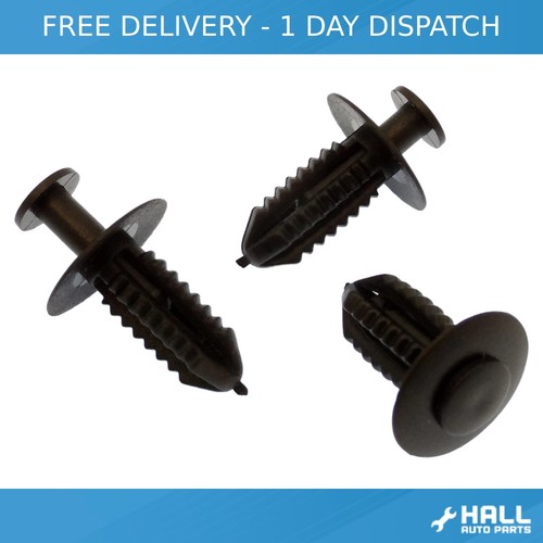 20x plastic push fit rivets - plastic,