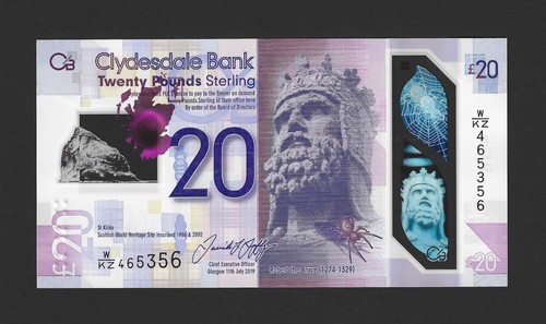 2019 clydesdale bank 20 - clydesdale,