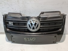 Volkswagen Golf Front Grill & Badge Centre Chrome Grille 2007 MK5 OEM 1K5853651