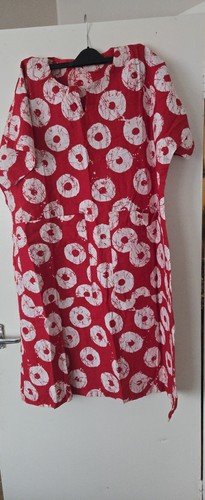 African print fabric dress - print,