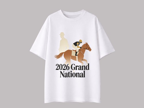 Horse racing grand - horse, national