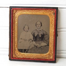 Post Mortem Tinetype Photo in