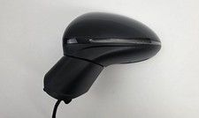 PORSCHE CAYENNE MK2 7P92A LCI 2014-2017 LEFT PASSENGER WING MIRROR BLACK OEM