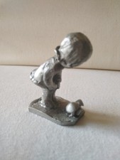 Hudson Pewter Girl Picking Up