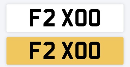 Xoo private number plate - xoo,