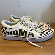 Vans Classic ComfyCush Old Skool x MoMA Limited Edition Skate Shoes Size 9