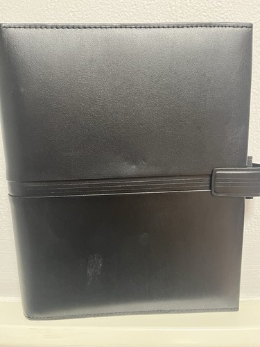 Filofax strata black bonded - a5,