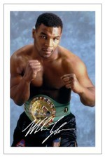 MIKE TYSON Signed Autograph