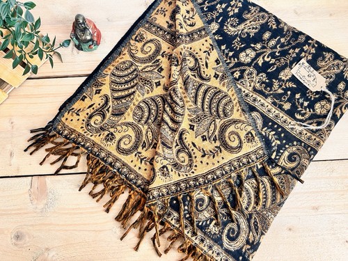 Handwoven recycled blanket - ,