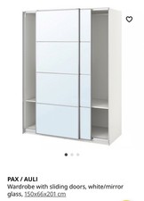 IKEA Pax Wardrobe In White
