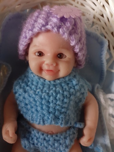 Mini silicone baby girl - silicone,