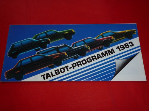 1983 talbot samba - talbot, convertible