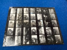 VINTAGE contact sheet / ST ALBANS hedges farm steam roller rally   70s 80s era