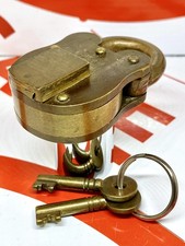 Walsall Locks & Cart Lever Padlock Dated 1942 With x1 Key