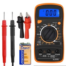 Digital Multimeter - Professional Electrical Tester for Home & Automotive Use