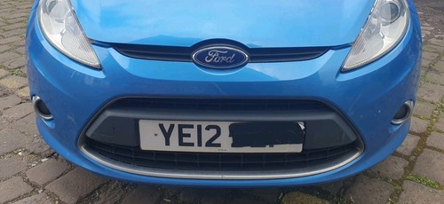 Ford fiesta mk7 2012 front - ford,
