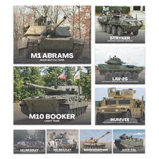U.S. Army Tank Posters Set of