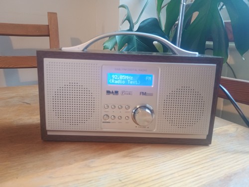 Wooden retro dab digital radio - retro,