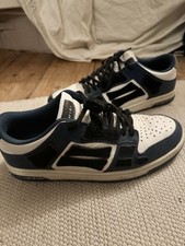 AMIRI - Skel Panelled Leather  Sneakers