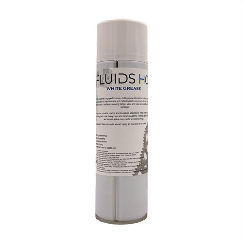 Fluidshq white grease spray - white,