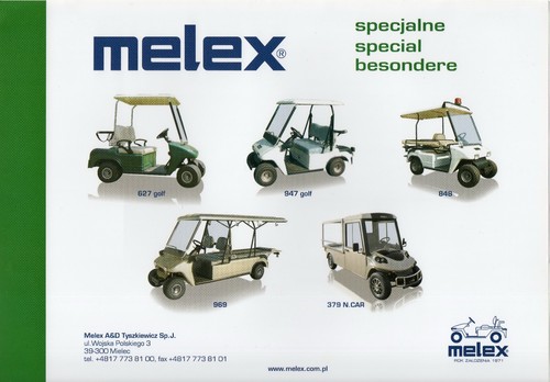 Melex special range - , in