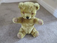 Vintage Teddy Bear Sitting 14"