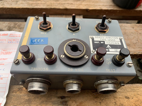 Vintage aircraft junction - aircraft, box